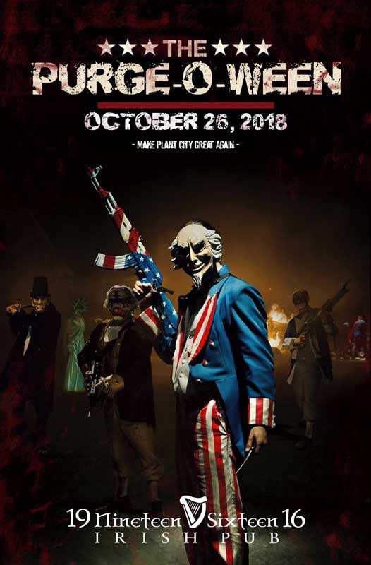 Purge-O-Ween w/ Damon Fowler Band – Costume Party – Friday, Oct 26th
